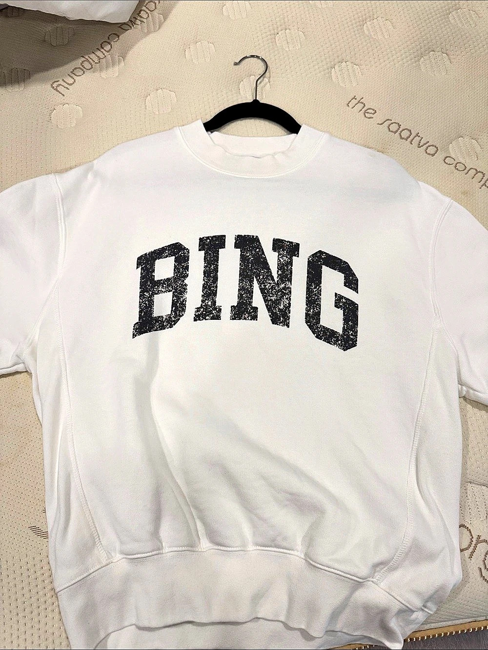 Anine Bing Logo Sweatshirt Size Small